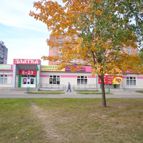 Здание магазина в Минске (ул. Малинина)